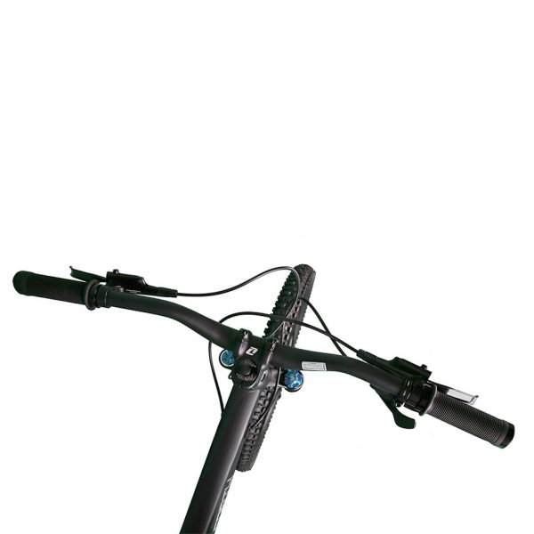 Forth 24 X2 Pedal Bike - Jet Black - controls