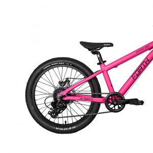 Forth PARK 20 Pedal Bike - Intense Pink - drivetrain